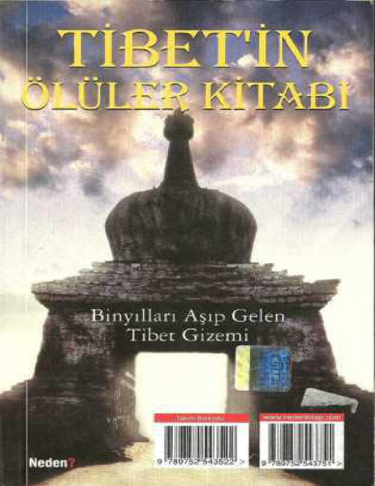 Çev. Selim Yeniçeri Tibet Ölüler Kitabı Kitap Kapağı