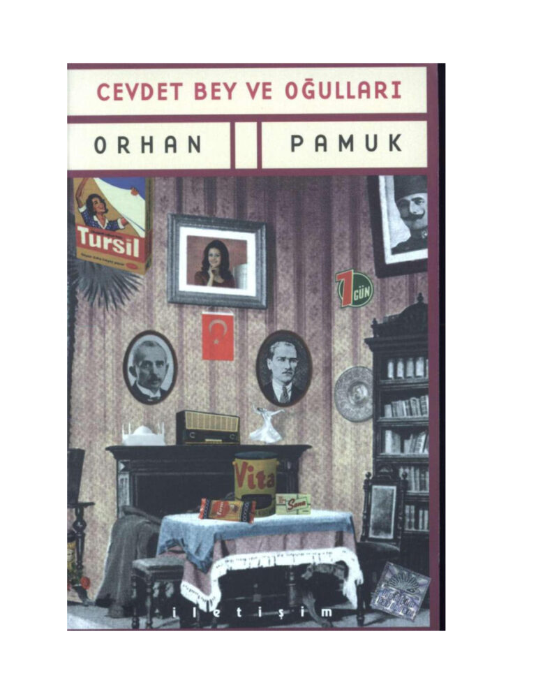 Cevdet Bey ve Ogullari Orhan Pamuk Kitap Kapağı