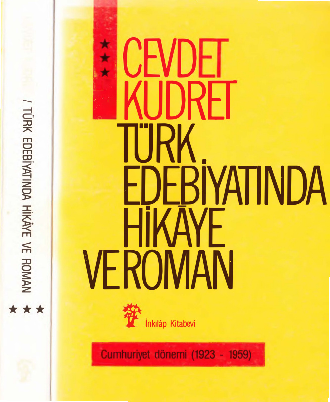 Türk Edebiyatında Hikaye ve Roman 1923-1959 Cilt 3 PDF – Cevdet Kudret