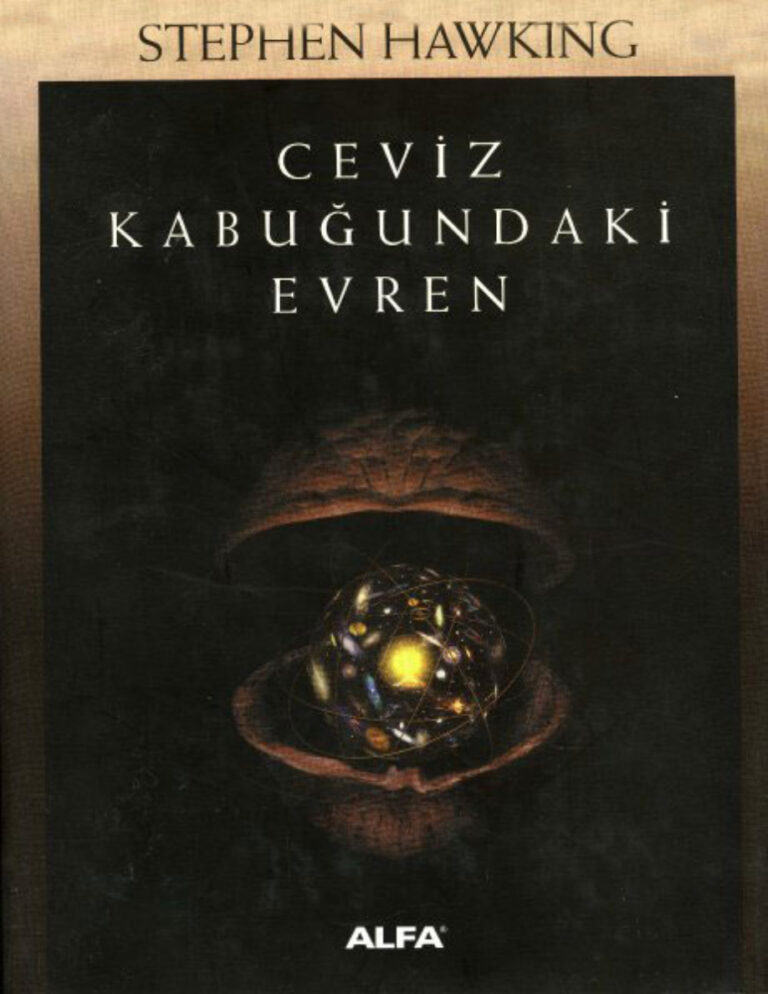 Ceviz Kabugundaki Evren Stephen William Hawking Kitap Kapağı