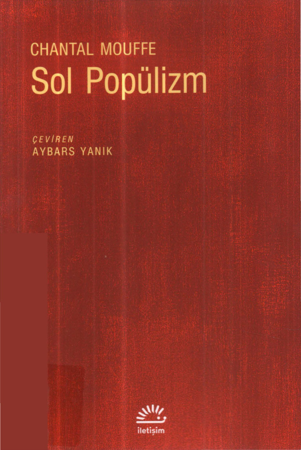 Sol Popülizm PDF – Chantal Mouffe