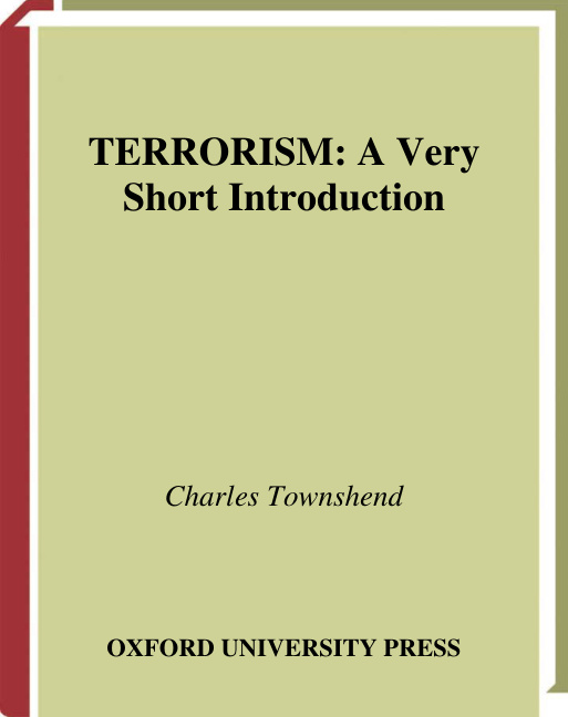 Terrorism PDF – Charles V. F. Townshend
