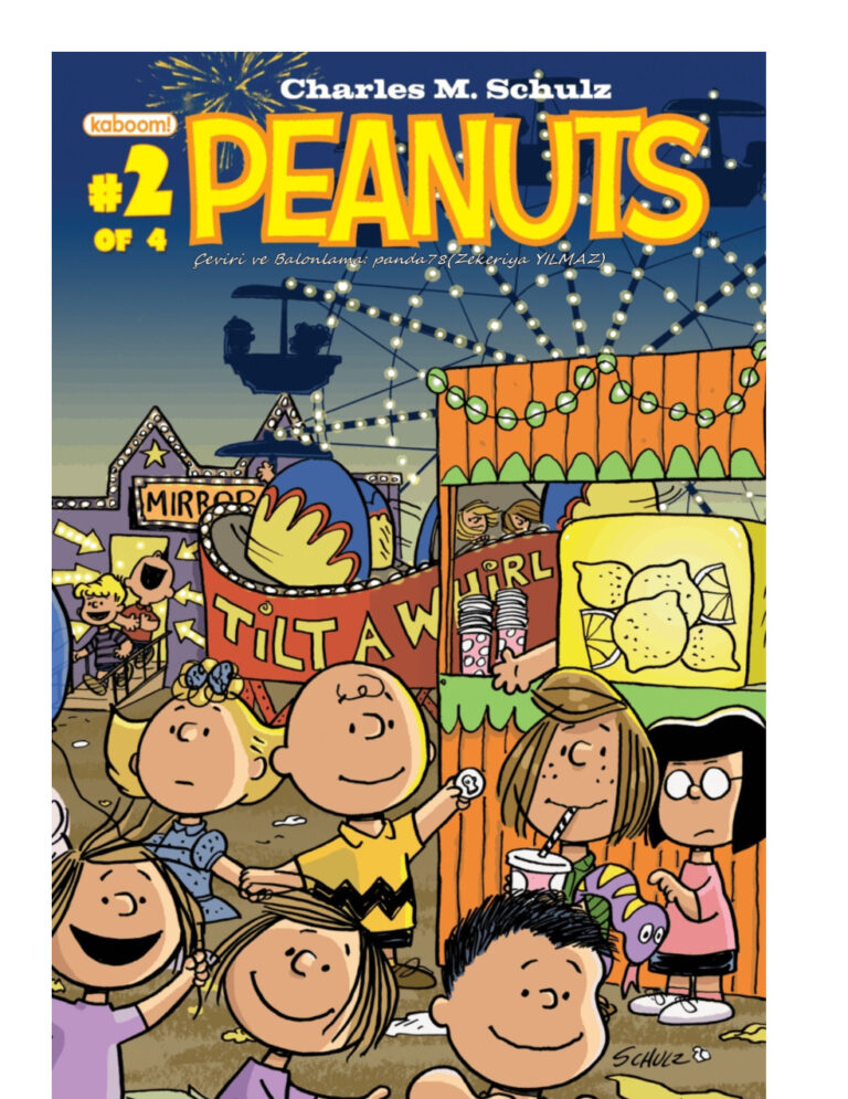 Charlie Brown ve Snoopy Kitap Kapağı