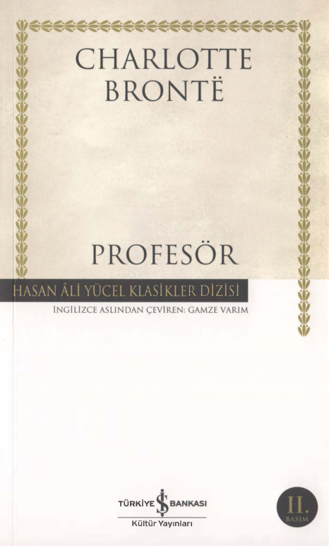 Profesör PDF – Charlotte Brontë