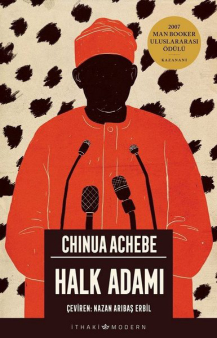 Chinua Achebe Halk Adamı İthaki Yayınları Kitap Kapağı