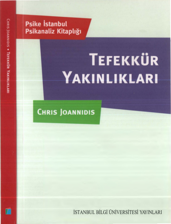 Tefekkür Yakınlıkları PDF – Chris Joannidis