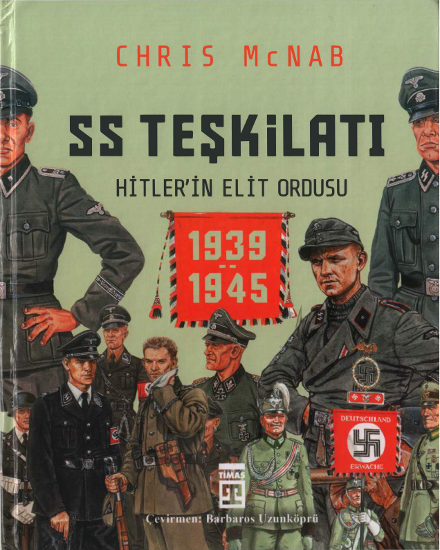 Chris McNab SS Teşkilatı Hitleri'in Elit Ordusu Timaş Yayınları Kitap Kapağı