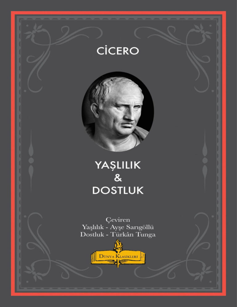 Cicero Yaşlılık ve Dostluk Kitap Kapağı