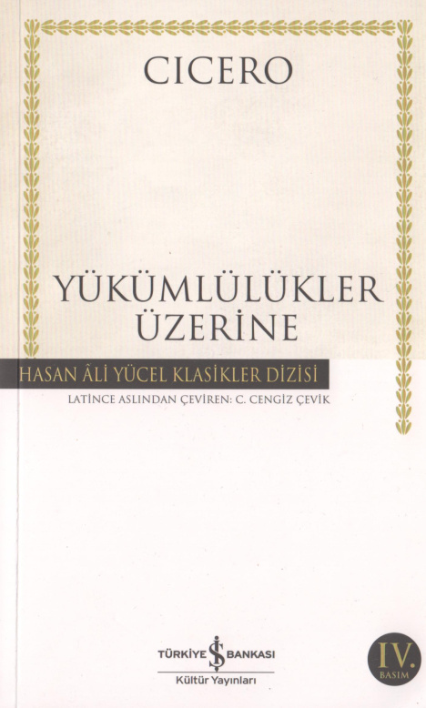 Yükümlülükler Üzerine PDF – Cicero