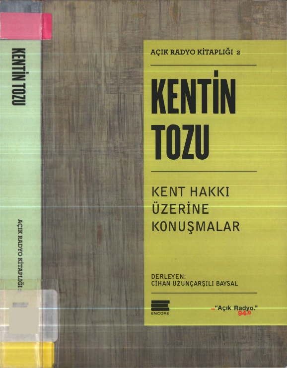 Kentin Tozu PDF – Cihan Uzunçarşılı Baysal