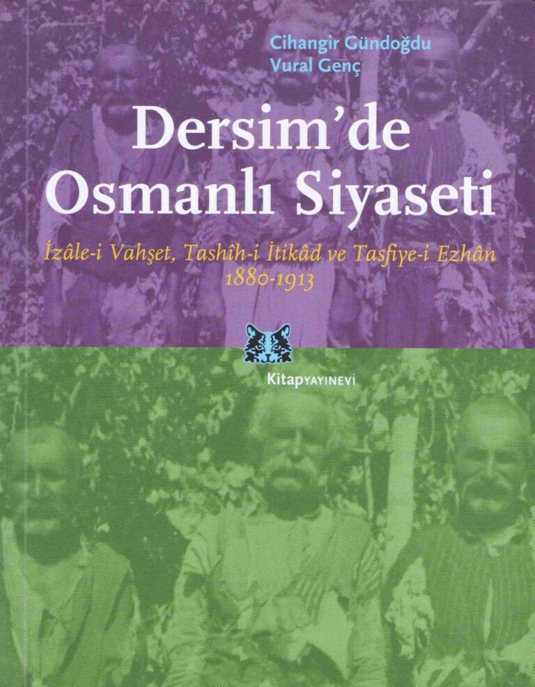 Cihangir Gündoğdu Vural Genç Dersim'de Osmanlı Siyaseti Kitabyayınevi Kitap Kapağı