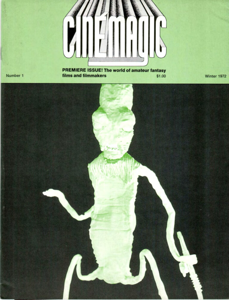 Cinemagic Number 1 Winter 1972 Kitap Kapağı