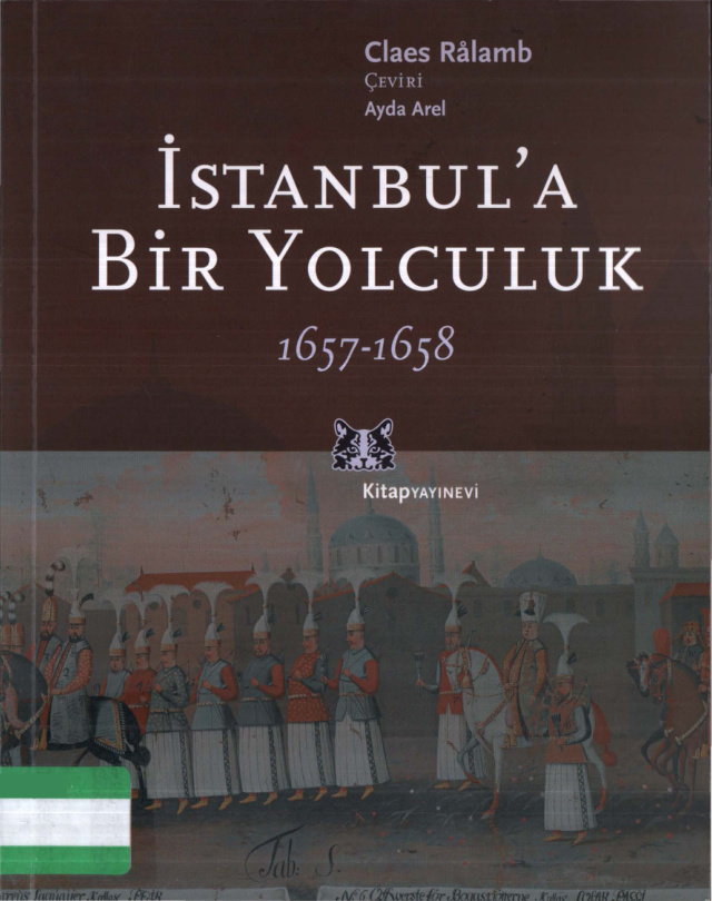 Claes Ralamb İstanbul'a Bir Yolculuk Kitap Yayınevi Kitap Kapağı