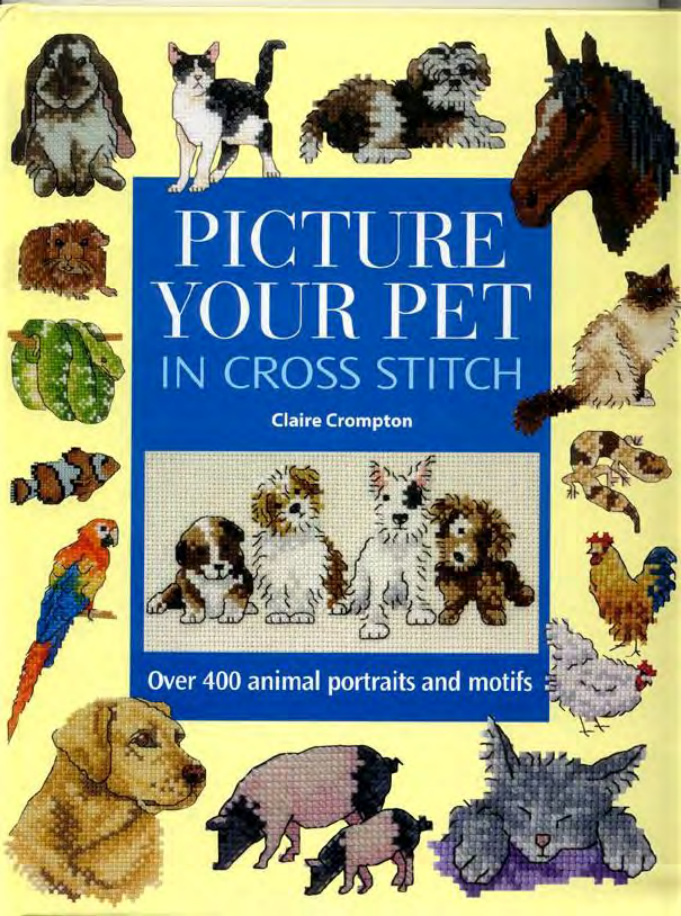 Picture Your Pet In Cross Stitch PDF – Claire Crompton