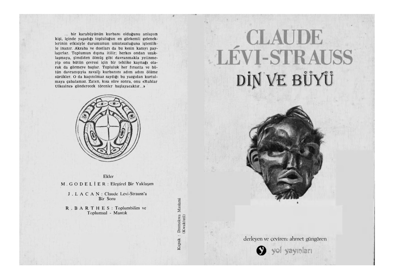 Din ve Büyü PDF – Claude Lévi-Strauss