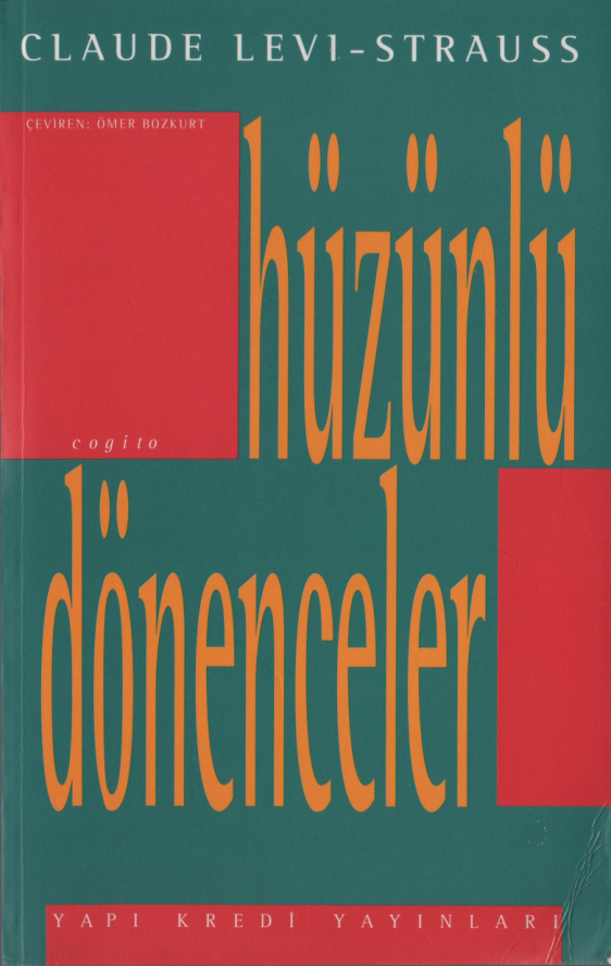 Hüzünlü Dönenceler PDF – Claude Lévi-Strauss