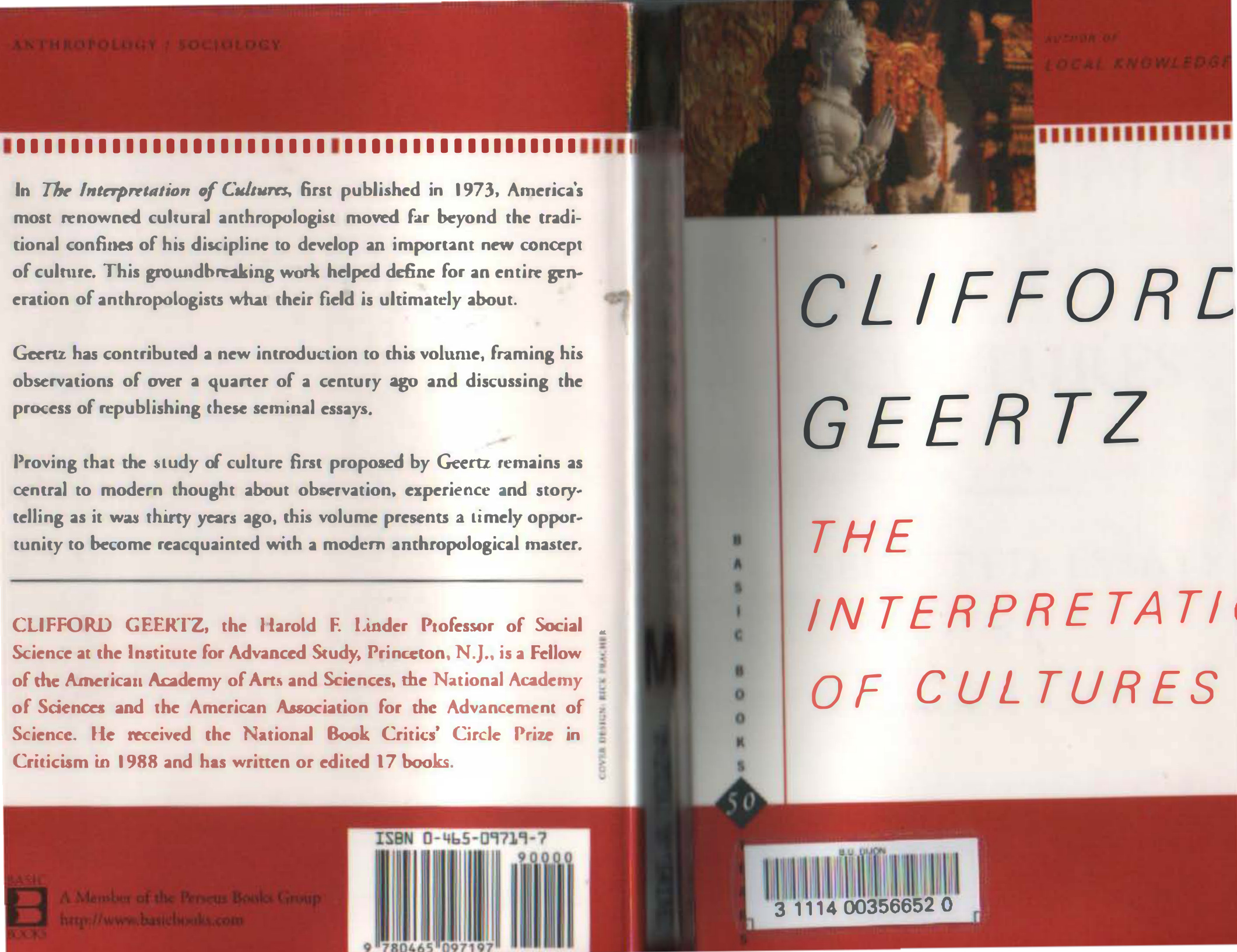 The Interpretation of Cultures PDF – Clifford Geertz
