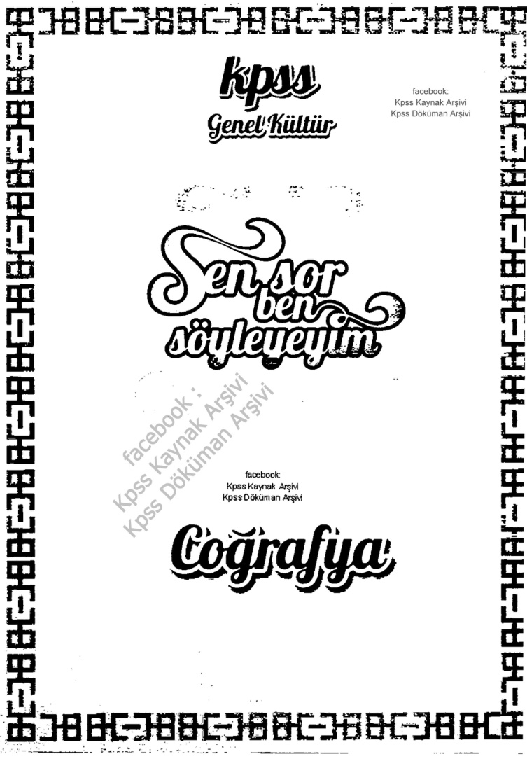 Coğrafya: Sen Sor PDF – Kolektif / Eğitim