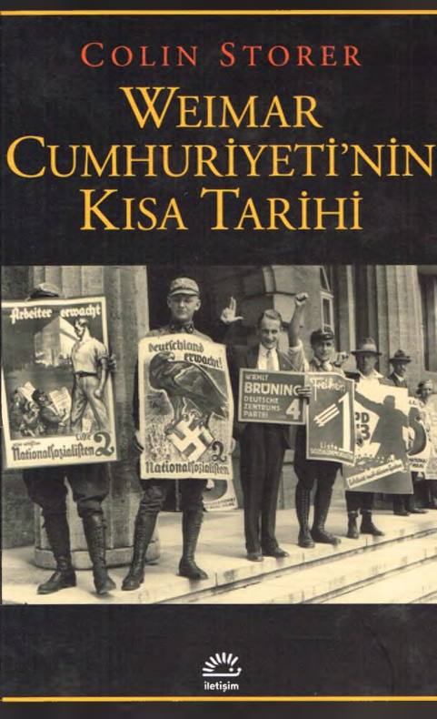 Weimar Cumhuriyeti’nin Kısa Tarihi PDF – Colin Storer