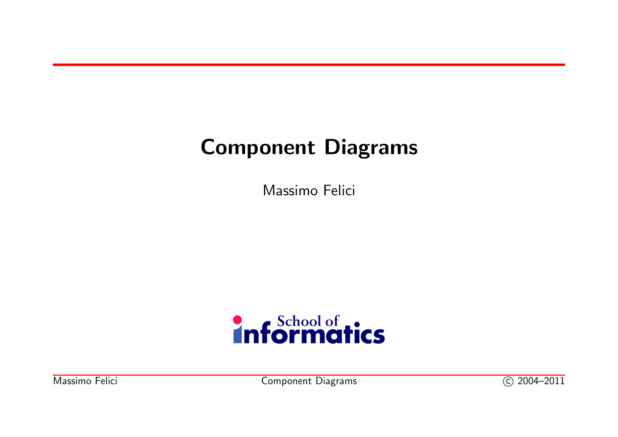 Component Diagram PDF – Unknown