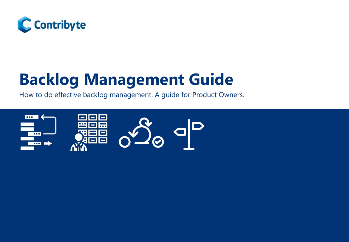 Product Owner Backlog Management Guide PDF – Contribyte