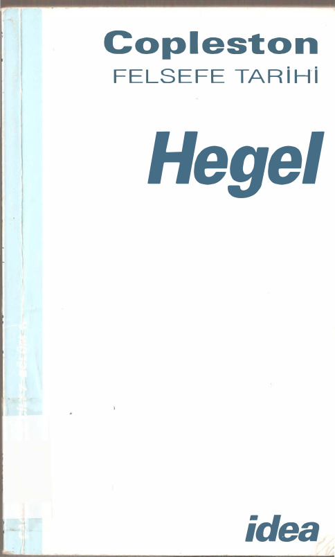Hegel (Felsefe Tarihi Cilt 7) PDF – Frederick Copleston