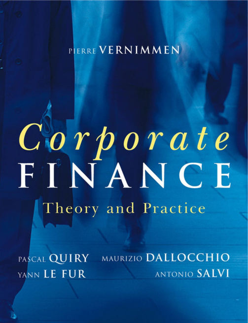 Corporate Finance Theory and Practice PDF – Unknown