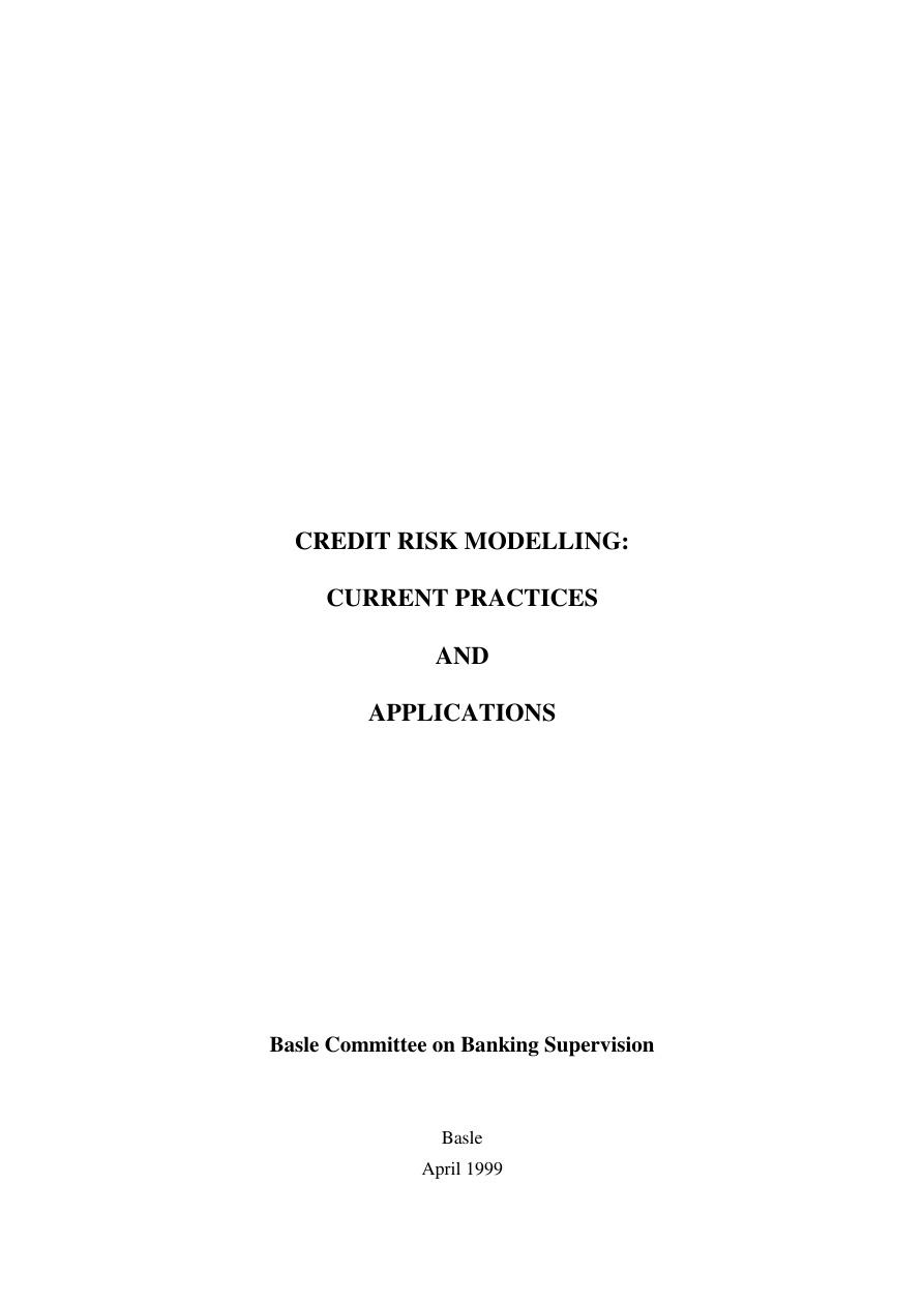 Credit Risk Modelling PDF – Unknown