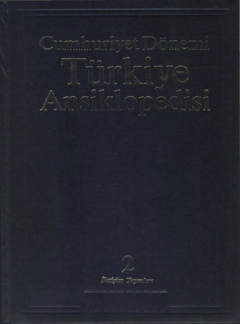 Cumhuriyet Dönemi Türkiye Ansiklopedisi (Cilt 2) PDF - Kolektif / İletişim Yayınları 13 Cumhuriyet Dönemi Türkiye Ansiklopedisi 2 İletişim Yayınları Kitap Kapağı
