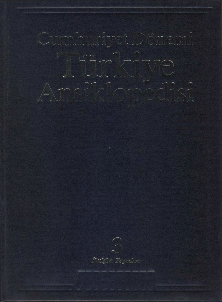 Cumhuriyet Dönemi Türkiye Ansiklopedisi (Cilt 3) PDF – Kolektif / İletişim Yayınları