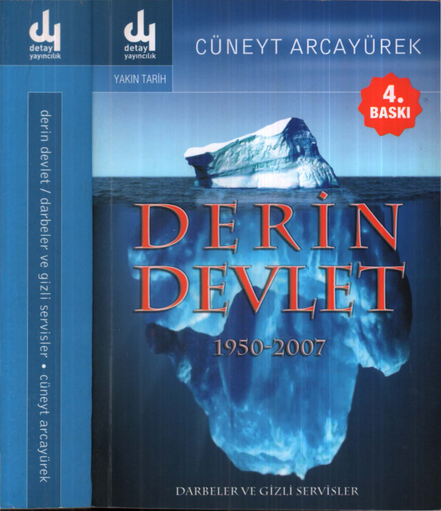 Cüneyt Arcayürek Derin Devlet 1950 2007 Detay Yayınları Kitap Kapağı