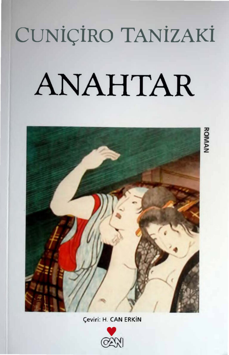Cuniçiro Tanizaki Anahtar Can Yayınları Kitap Kapağı