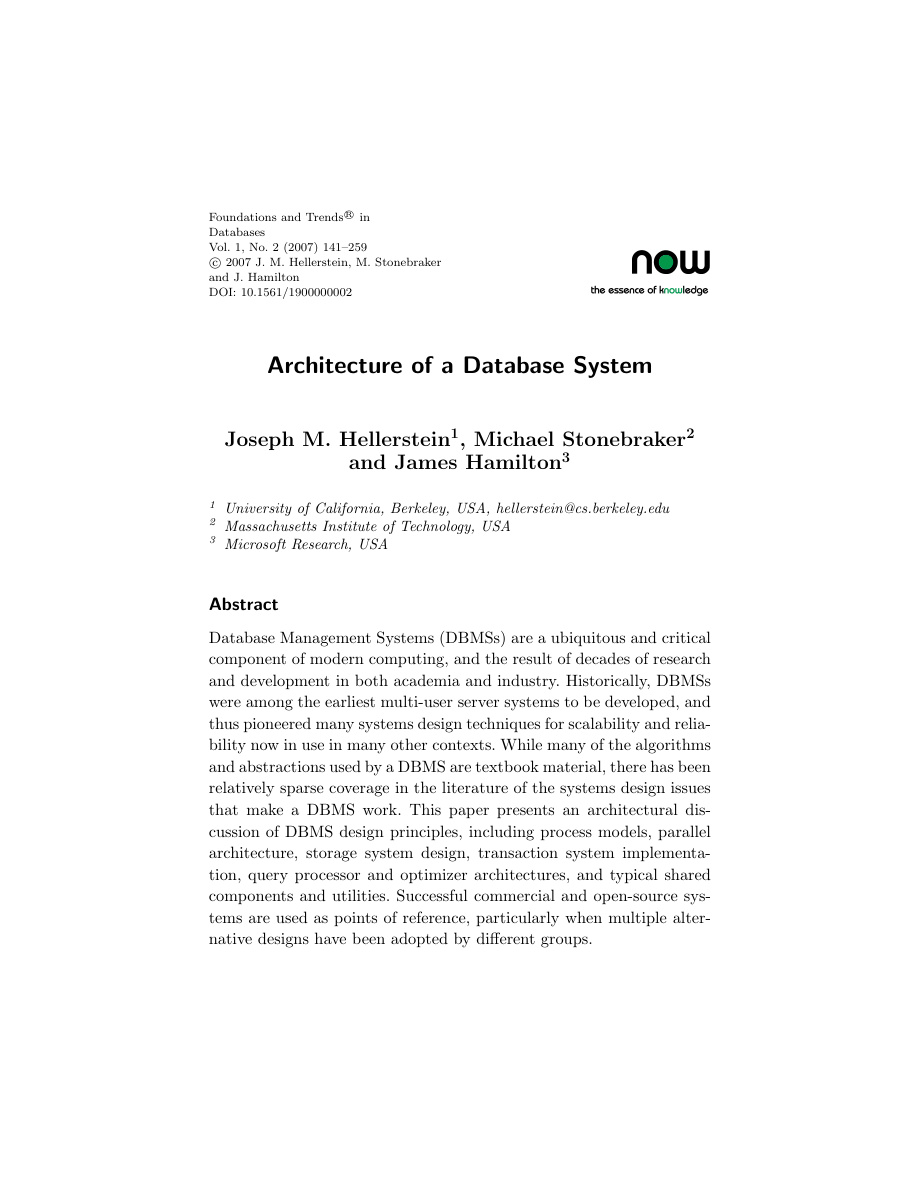 DB Architecture PDF – Unknown