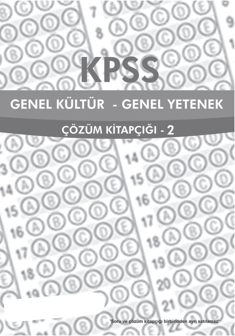 DENEME 2 ÇÖZÜM A.D Kitap Kapağı