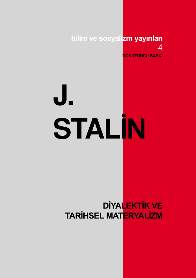 Diyalektik ve Tarihsel Materyalizm PDF – J. V. Stalin