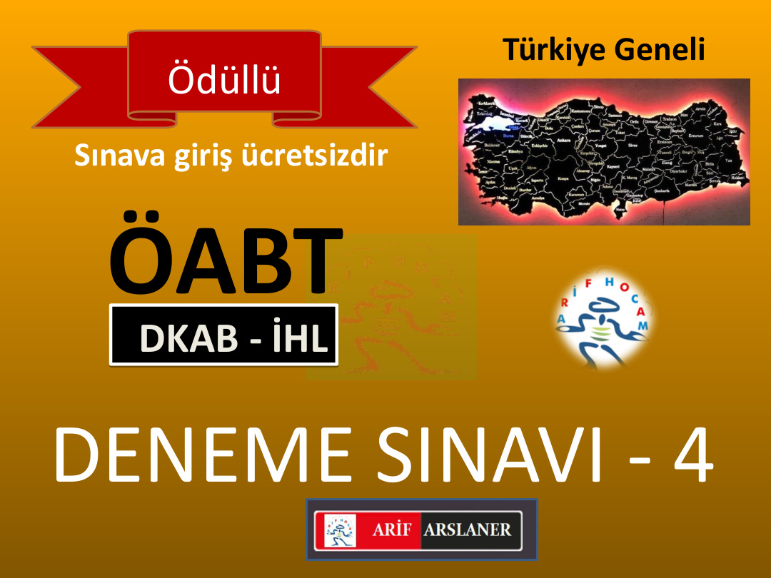 DKAB Deneme 4 PDF – Kolektif / Sınav Hazırlık