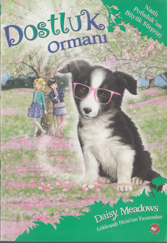 Daisy Meadows Dostluk Ormanı 10 Nazlı Pofuduk'un Büyük Süprizi Beyaz Balina Yayınları Kitap Kapağı