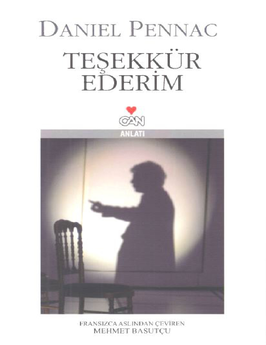 Teşekkür Ederim PDF – Daniel Pennac