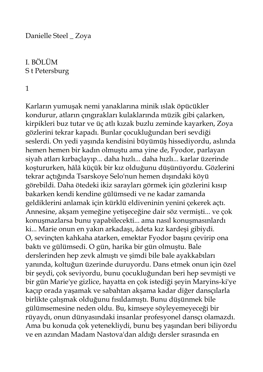 Zoya PDF – Danielle Steel