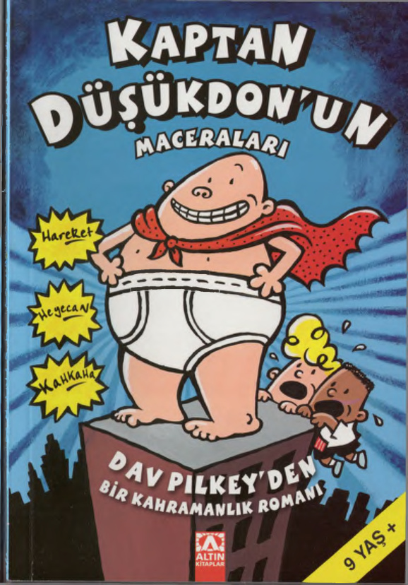 Kaptan Düşükdon I: Bir Kahramanlık Romanı PDF – Dav Pilkey