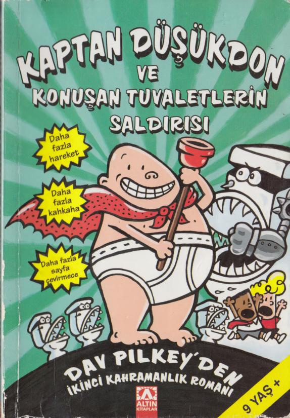 Kaptan Düşükdon II: Konuşan Tuvaletlerin Saldırısı PDF – Dav Pilkey