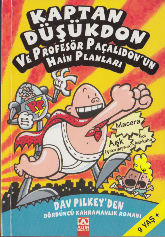Kaptan Düşükdon IV ve Profesör Paçalıdon’un Hain Planları PDF – Dav Pilkey