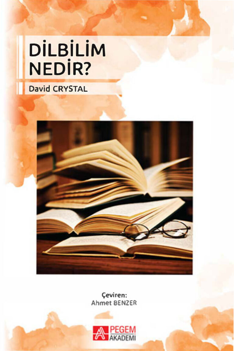 David Crystal Dilbilim Nedir Pegem Yayınları Kitap Kapağı