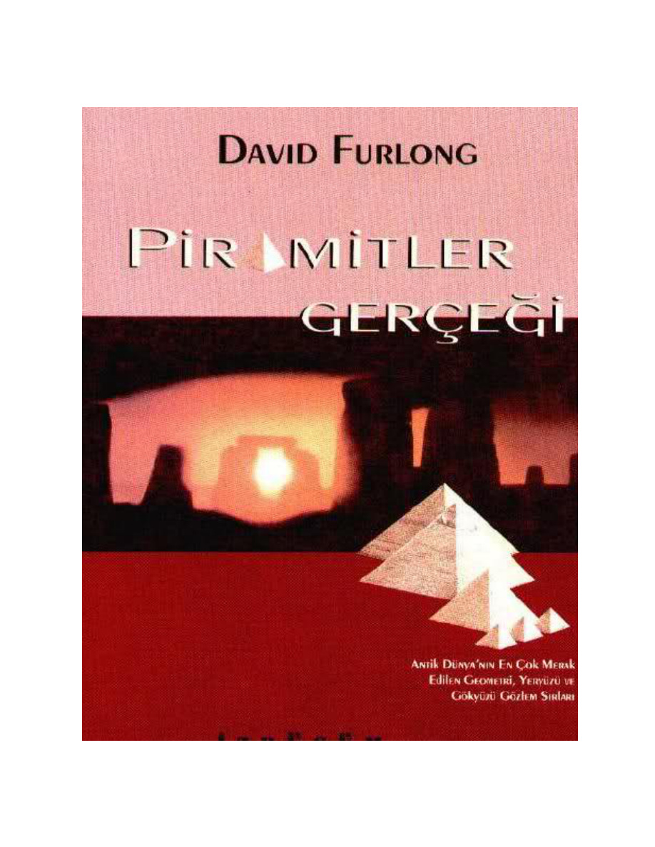 Piramitler Gerçeği PDF – David Furlong
