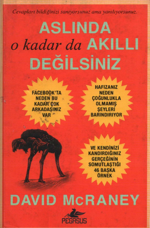 Aslında O Kadar Da Akıllı Değilsiniz PDF – David McRaney