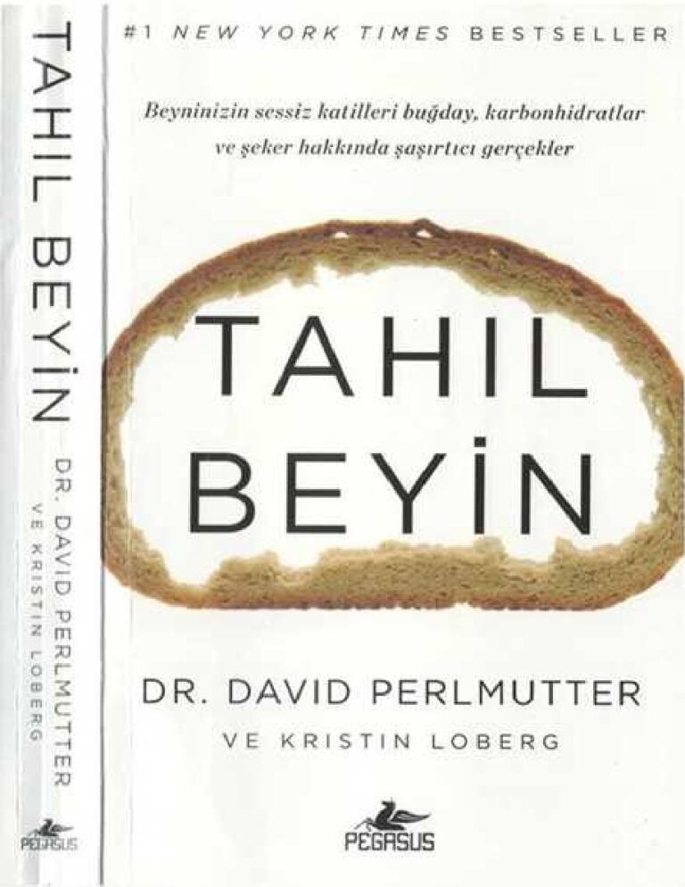 David Perlmutter Tahıl Beyin Pegasus Yayınları Kitap Kapağı