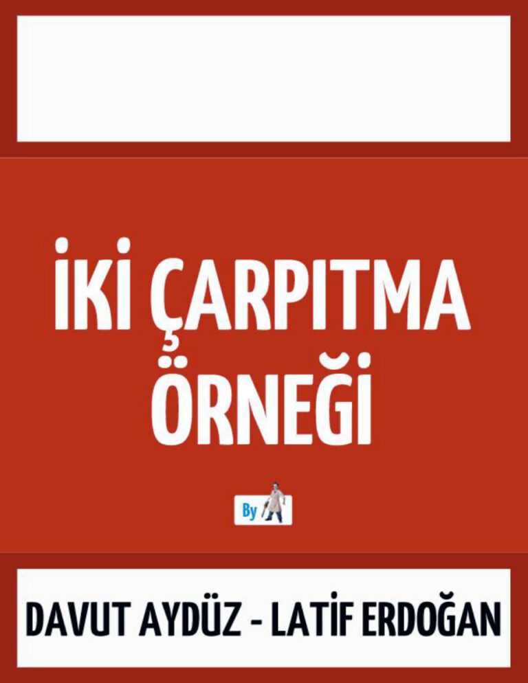 Davut Aydüz & Latif Erdoğan İki Çarpıtma Örneği Kitap Kapağı