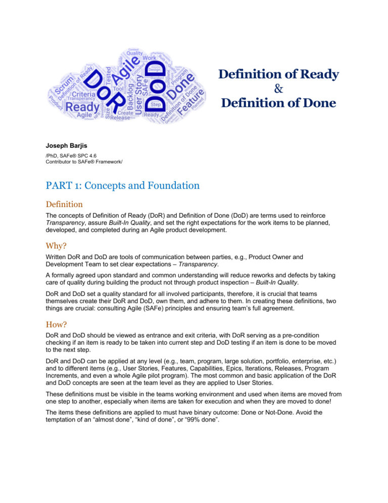 Definition of Ready and Done Kitap Kapağı