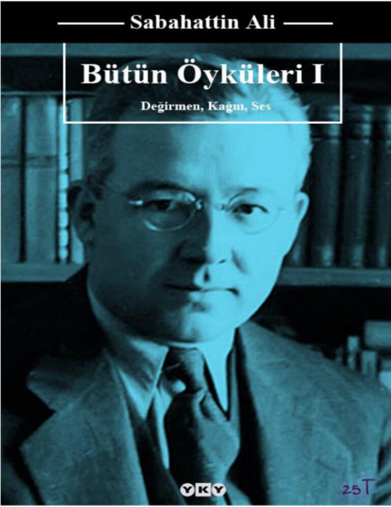 Degirmen, Kagni, Ses Sabahattin Ali Kitap Kapağı