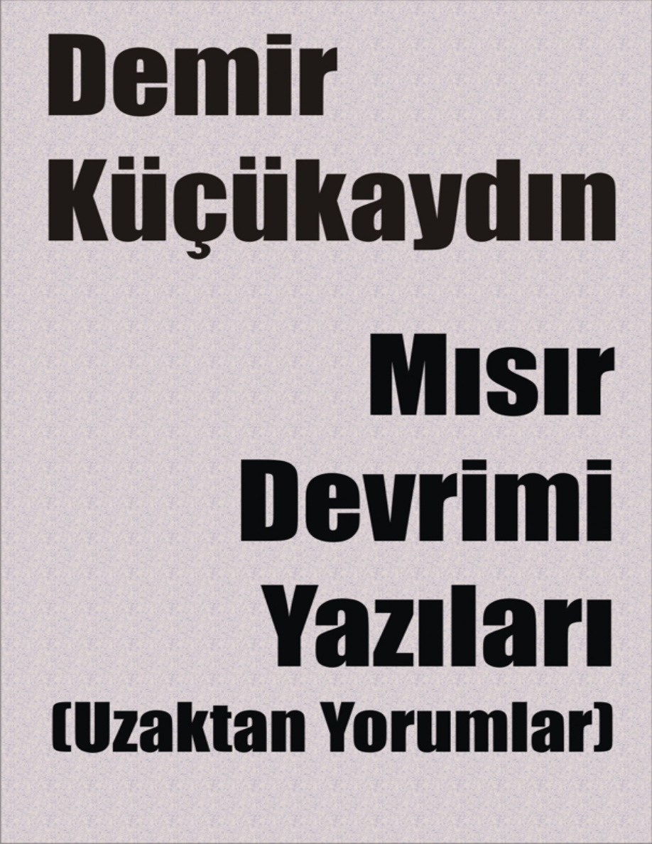 Mısır Devrimi Yazıları PDF – Demir Küçükaydın